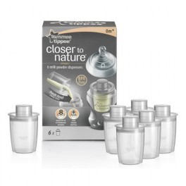 Allattamento e svezzamento Tommee Tippee 6 dispenser per latte in polvere