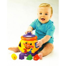 Giocattolo 6+ mesi Fisher Price Gedeone mangiaforme 1-2-3