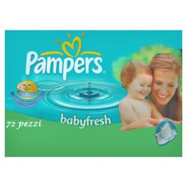 Pampers 72 salviettine Babyfresh