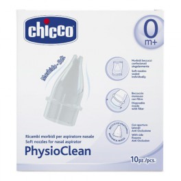 Sanitaria Chicco Ricambi morbidi per aspiratore nasale Physioclean