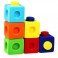 Giocattolo 24+ mesi Rubbabu Rubbablox - cubi per costruire - set 9 pz.