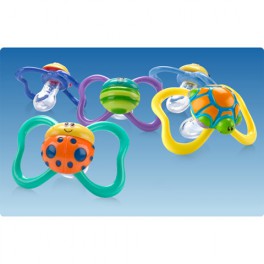 Nuby Succhietto 3d Tritan - Paci Pals