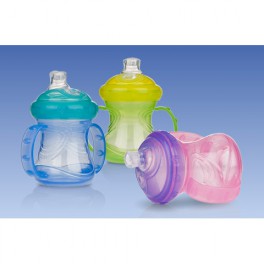 Nuby Tazza Educativa 4-in-1 No Spill Convert-a-cup