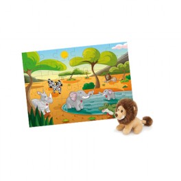 Giocattolo 24+ mesi Trudi Puzzle 36 pz. Savana