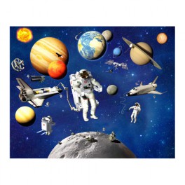 Complementi e decori Walltastic  Vendita online Kit adesivi decorativi -  Avventure nello Spazio Space Adventure [41127] Walltastic €35,87