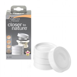 Allattamento e svezzamento Tommee Tippee 4 coperchi per conservare il latte - Closer to Nature